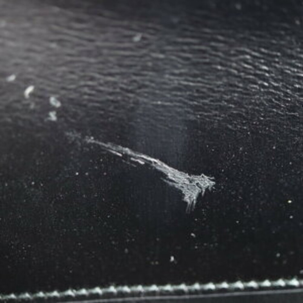 PRADA Turnlock handbag black calf leather yellow - Picture 8 of 9